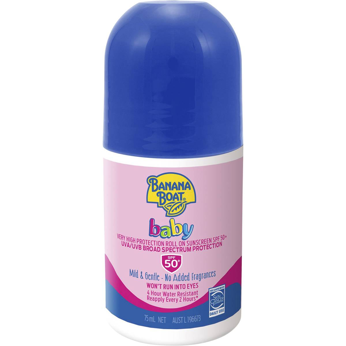 Banana Boat Baby Roll On Sunscreen SPF50+ 75ml