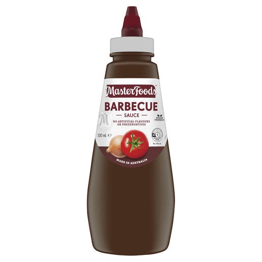 Masterfoods Squeeze BBQ Sauce 500ml