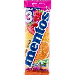 Mentos Fruit Multipack 112g