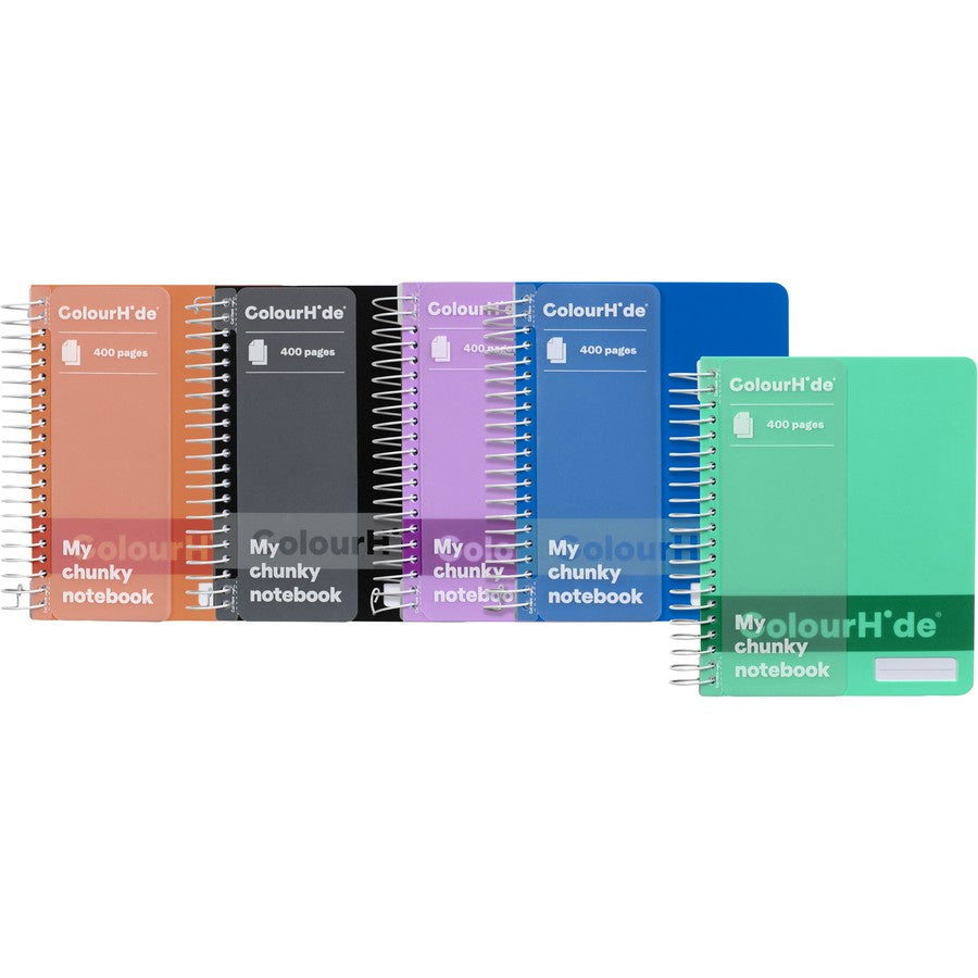 Colourhide Chunky Notebook 400pg 1pk