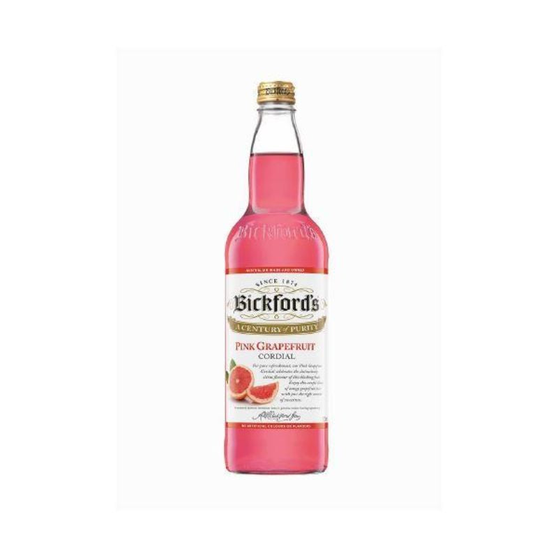 Bickford's Pink Grapefruit Cordial 750ml (DNR-S)