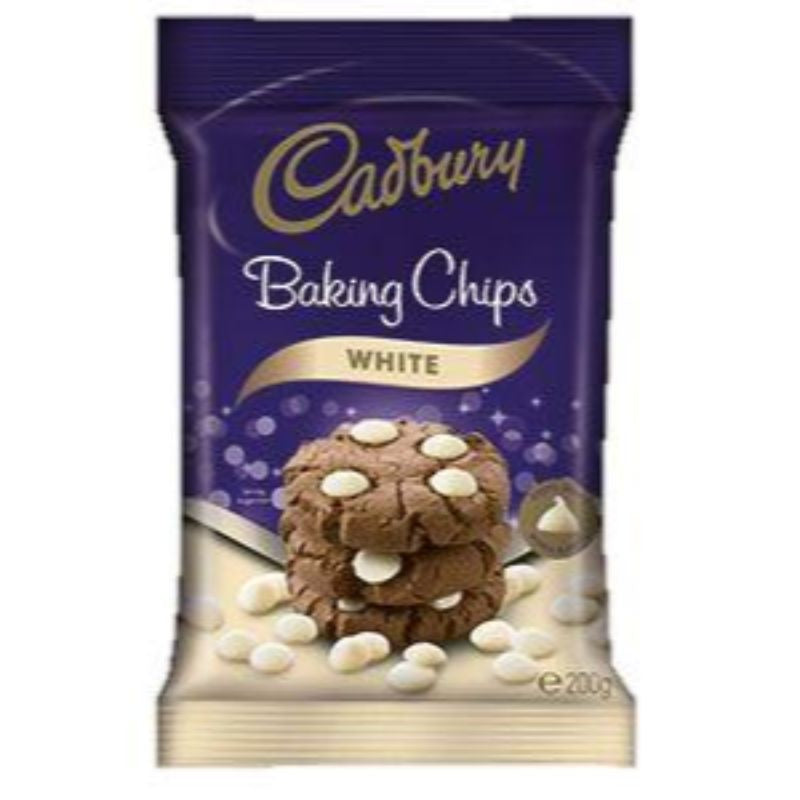 Cadbury Baking Chips White 200g