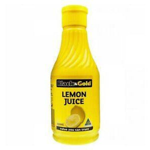 Black & Gold Lemon Juice 250ml