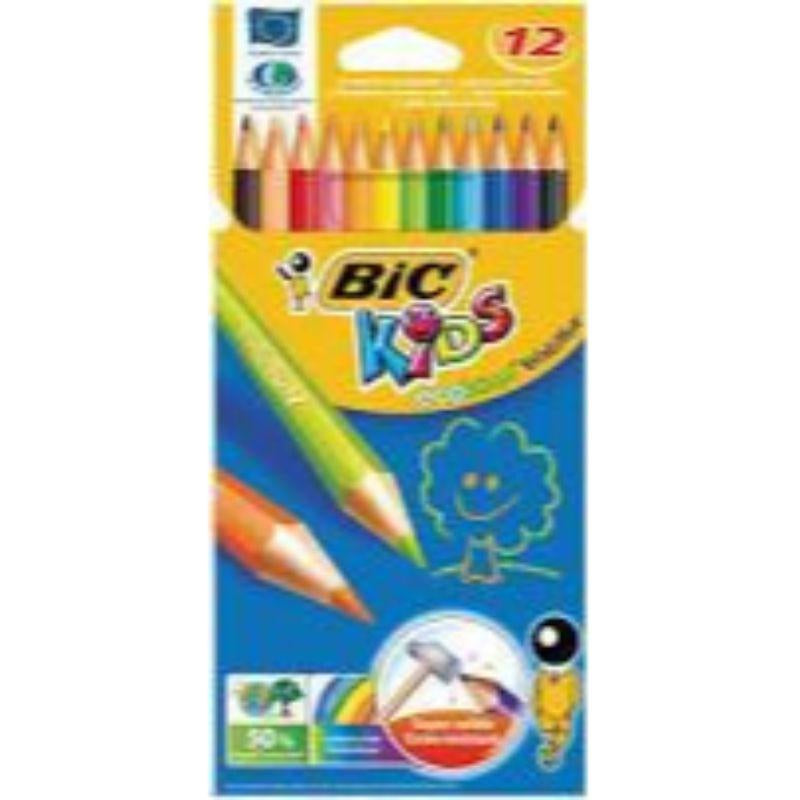 BIC Kids Colour Pencils 12Pk