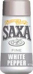 Saxa Fine White Pepper 50g