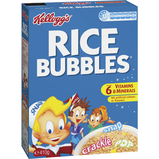 Kellogg's Rice Bubbles 410g