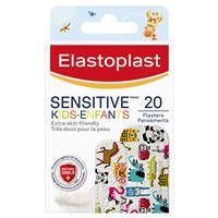 Elastoplast Sensitive Kids Plasters Animal Print 20pk
