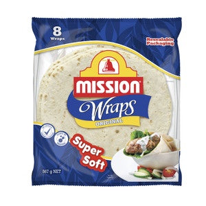 Mission Wraps Original 8Pk