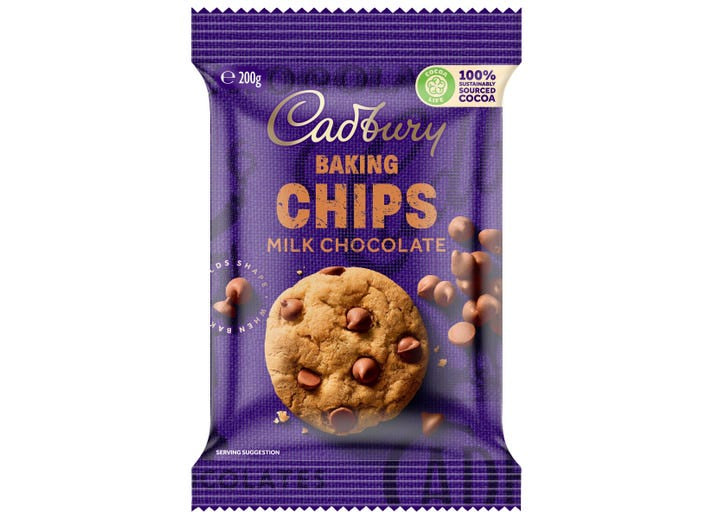 Cadbury Baking  Chips Milk 200g