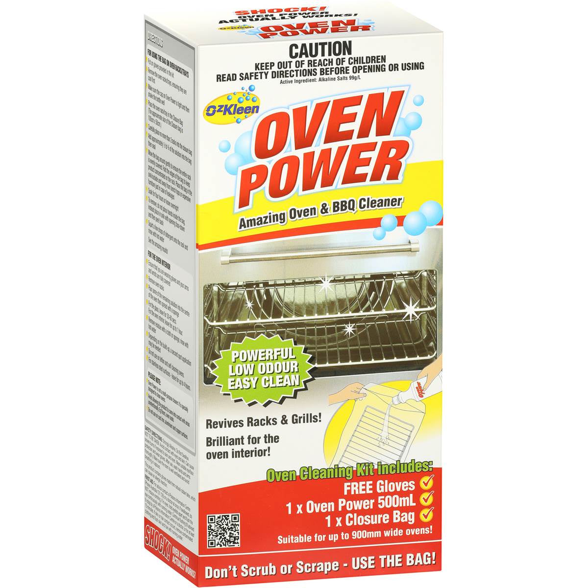 Ozkleen Oven Cleaner Power Kit