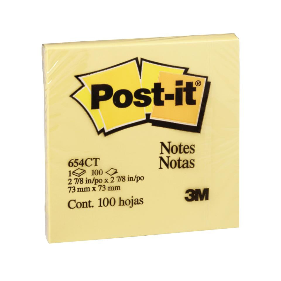 Post-It Notes Yellow 73 x 73mm