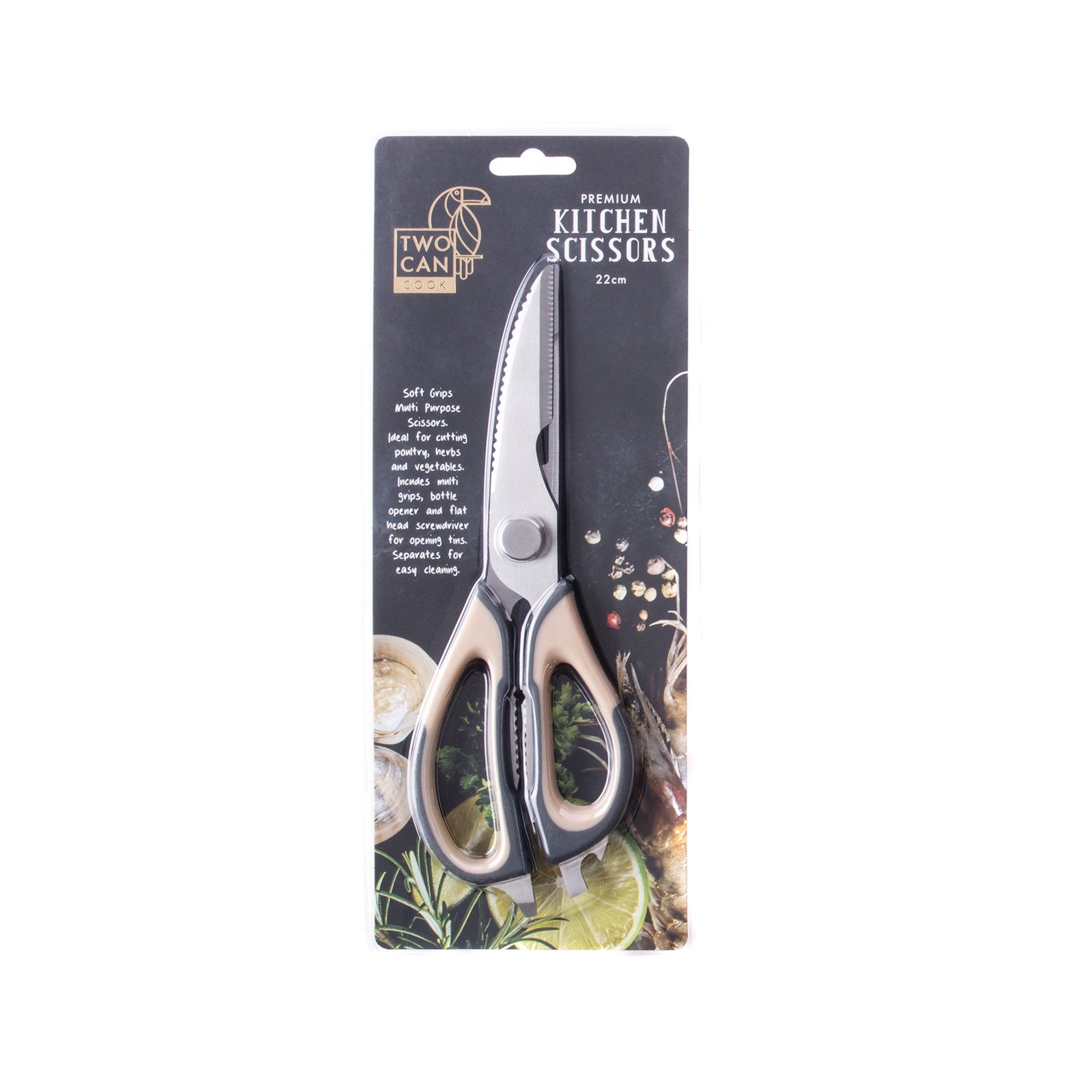 TwoCan Premium Kitchen Scissors 22cm