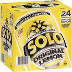 Schweppes Cans Solo Lemon 375ml 24pk